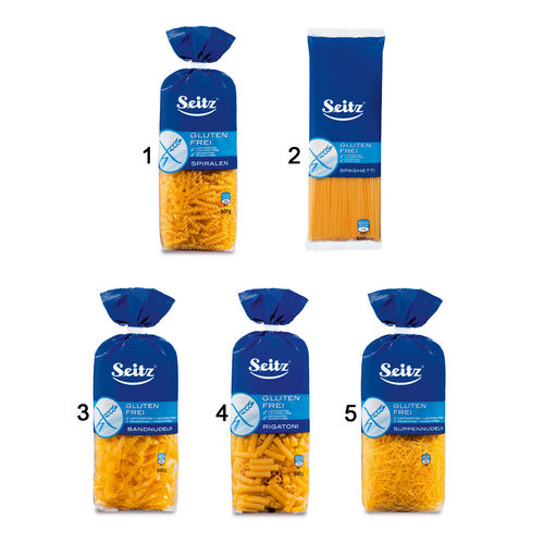 Assortiment "Pasta", sans gluten