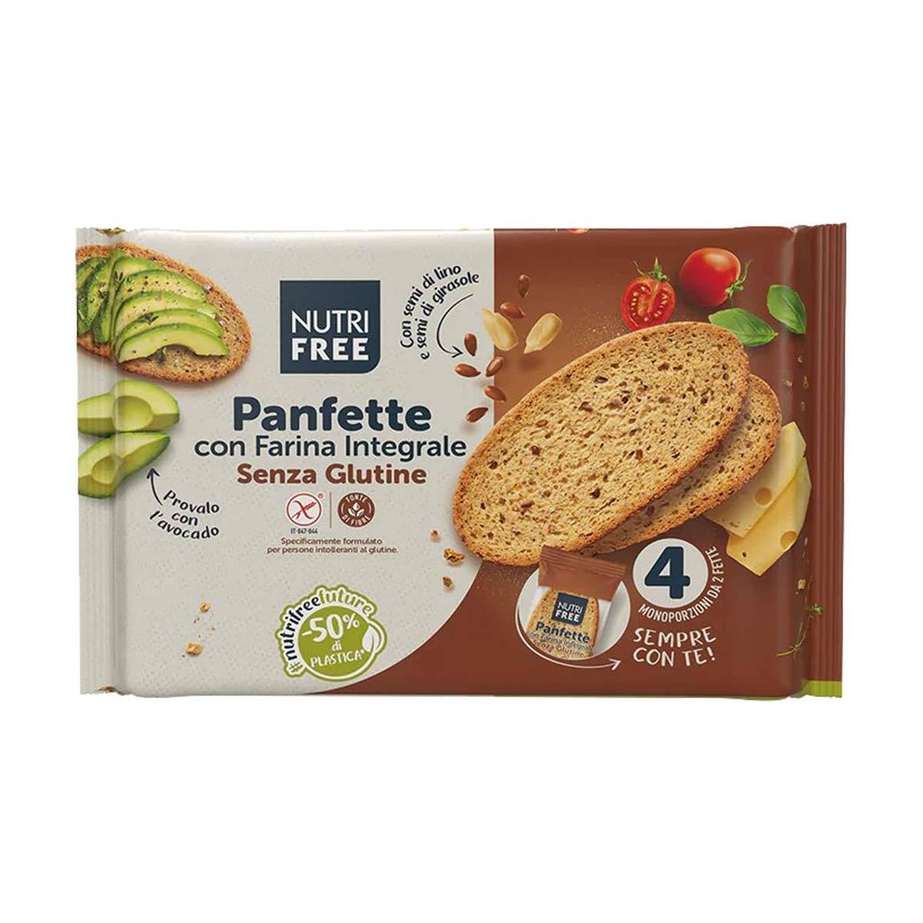 Nutri Free Tranches de pain complet, sans gluten