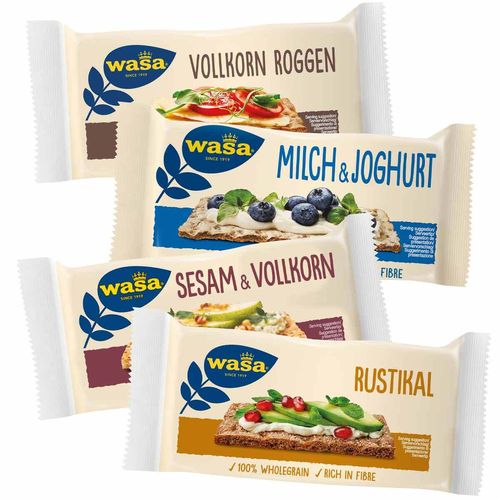 Assortiment Wasa, 4 sortes