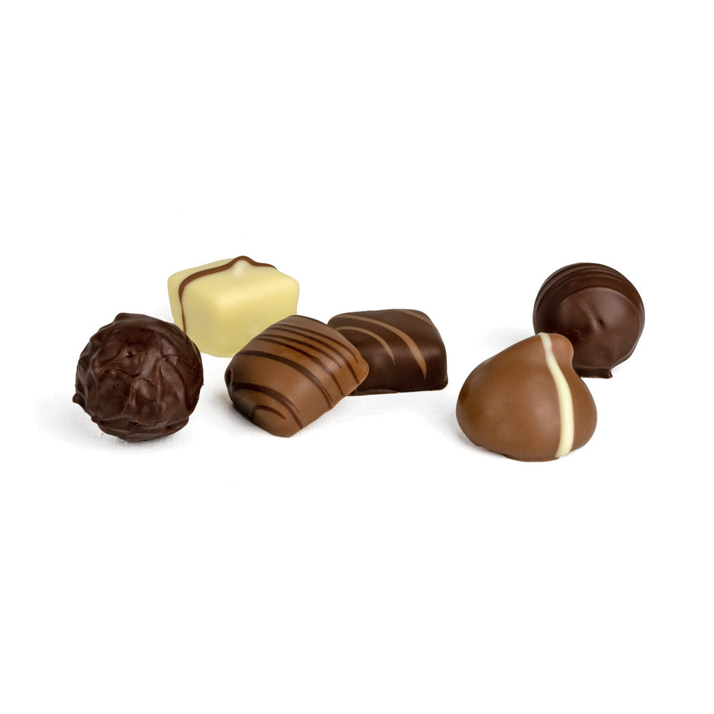 Assortiment pralinés croquants