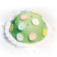 Décors Narcisse en papier alimentaire, 5 sortes