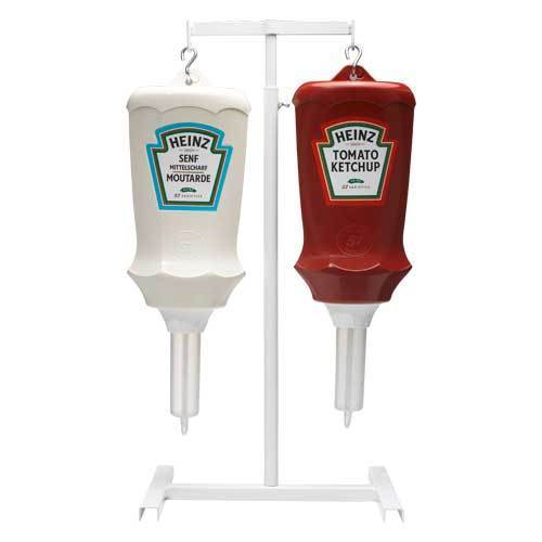 Support pour distributeur de sauces HEINZ