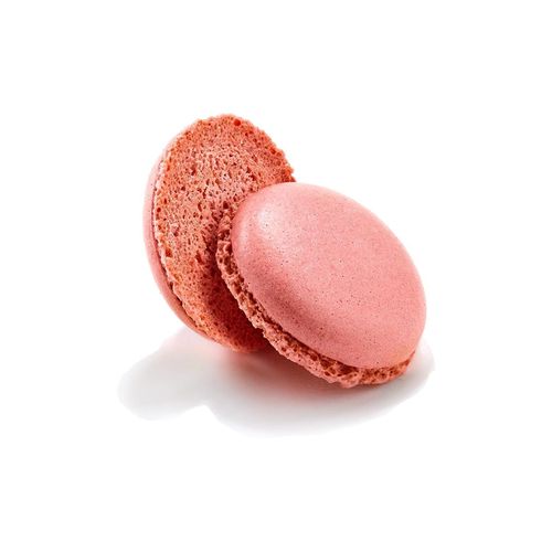 Macarons, roses