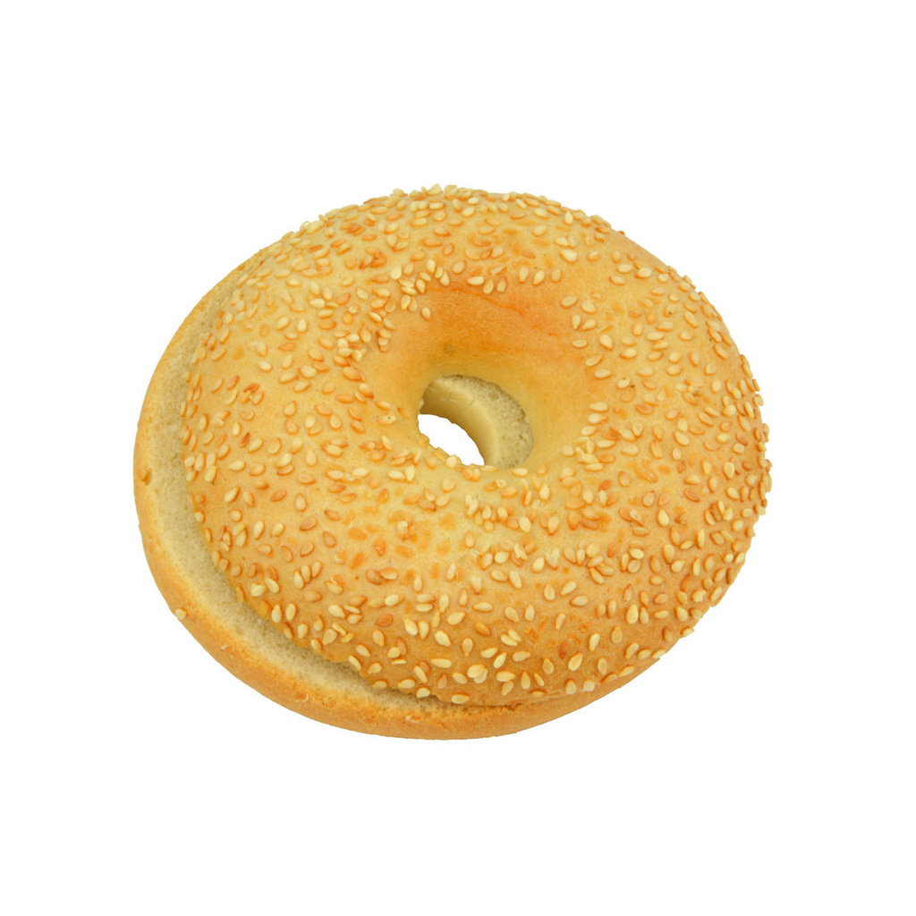 Bagel au sésame, prétranché