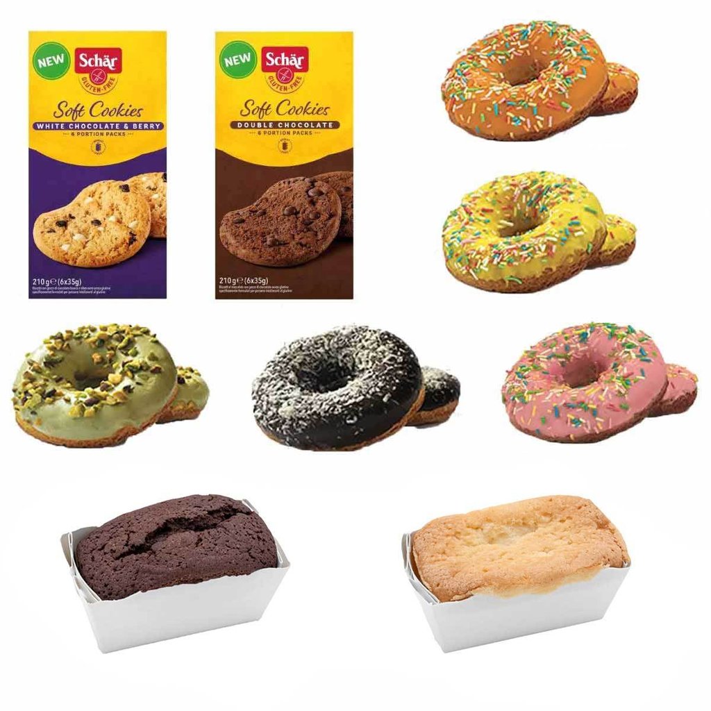 Assortiment "Café & gâteau", sans gluten