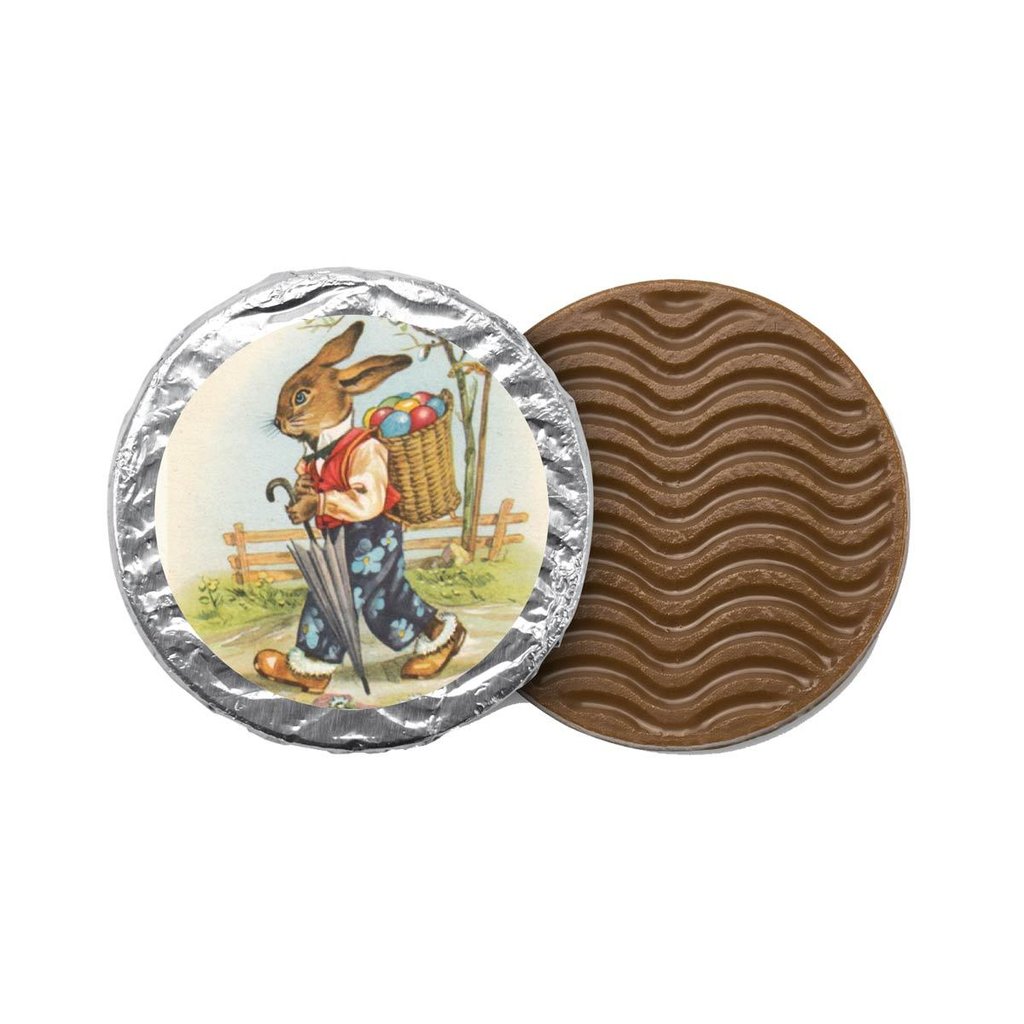 Piécettes chocolat au lait "Lapin de Pâques"
