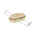 Bague sandwich "Good Day" - 2