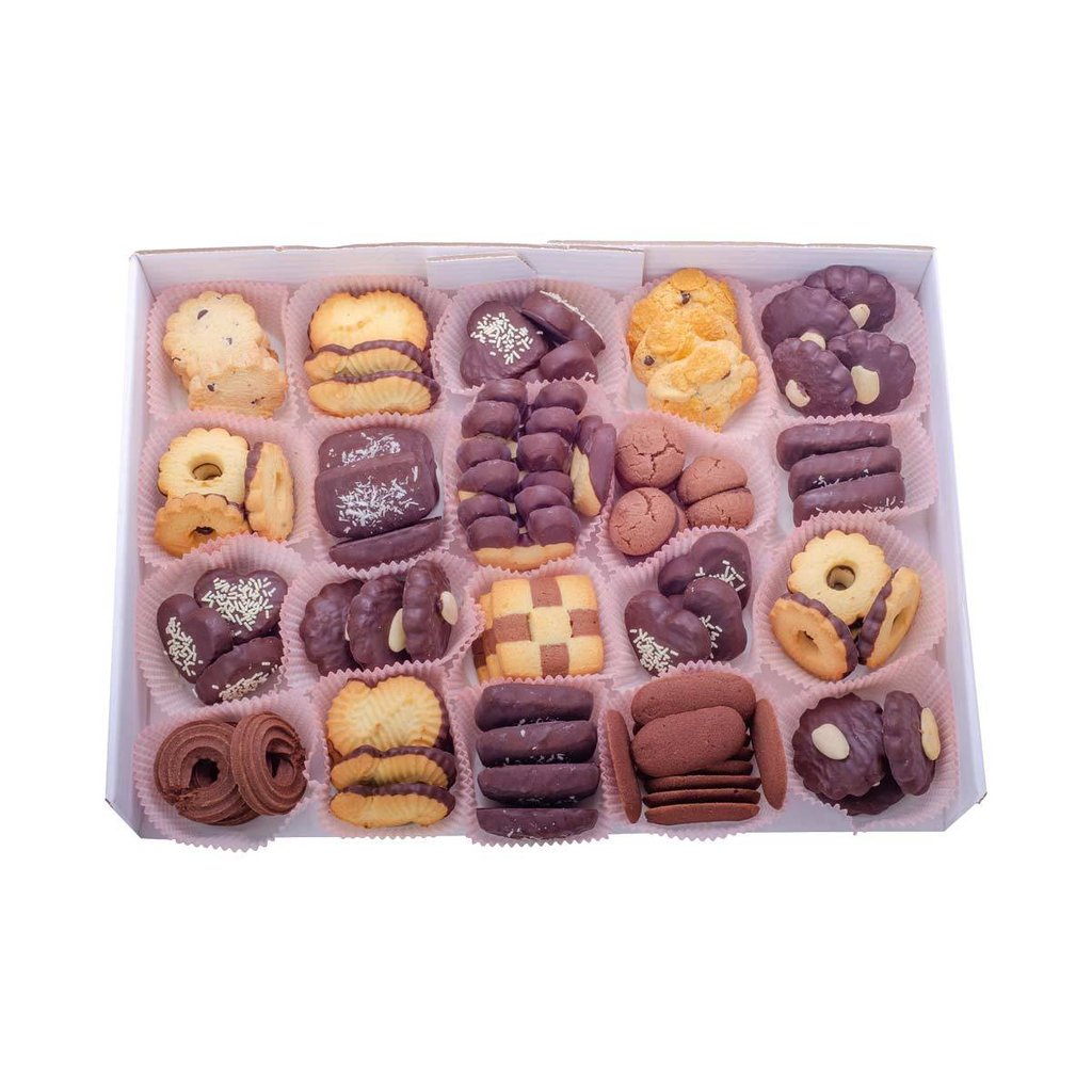 Assortiment de petits biscuits "Chocolat", 1000g