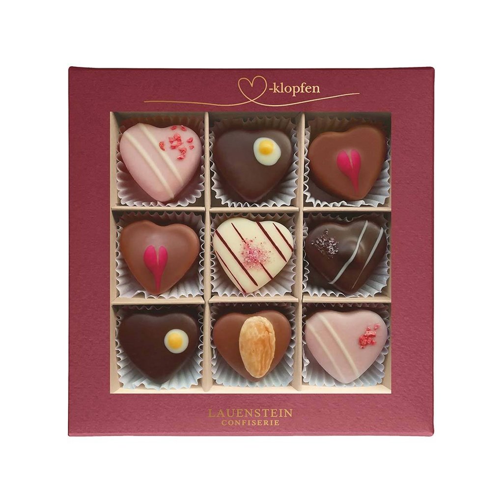 Assortiment de pralinés "Battements de coeur"
