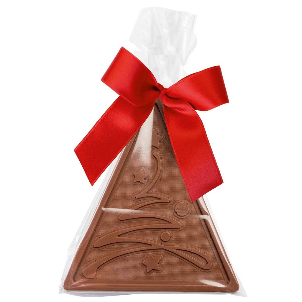 Sapin de Noël en chocolat au spéculos