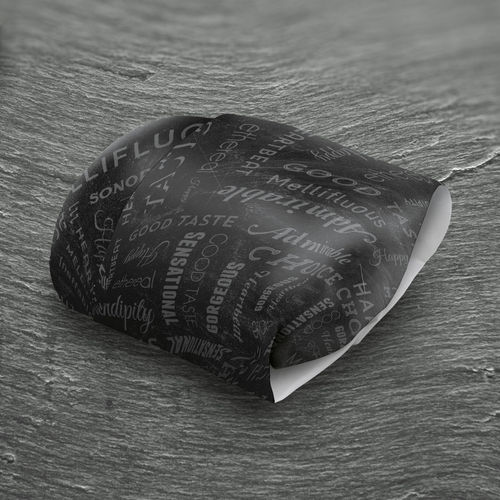 WrappingPaper "blackBoard", 30 x 41 cm