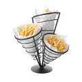 Support pour 3 cornets de frites - 1