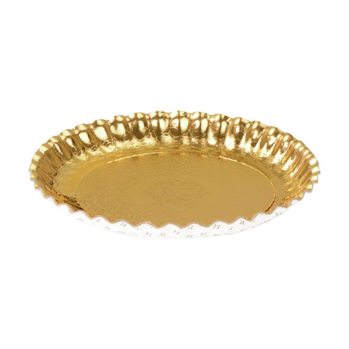 Assiette à pâtisserie, or, Ø 18 cm