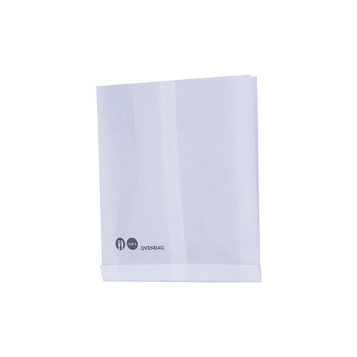 Sachet papier blanc "Ovenbag", 17 x 4 x 16 cm
