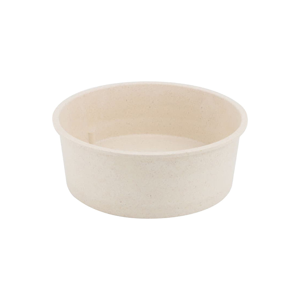 Coupelle bowl réutilisable, 1000 ml, crème-blanc commandez en ligne