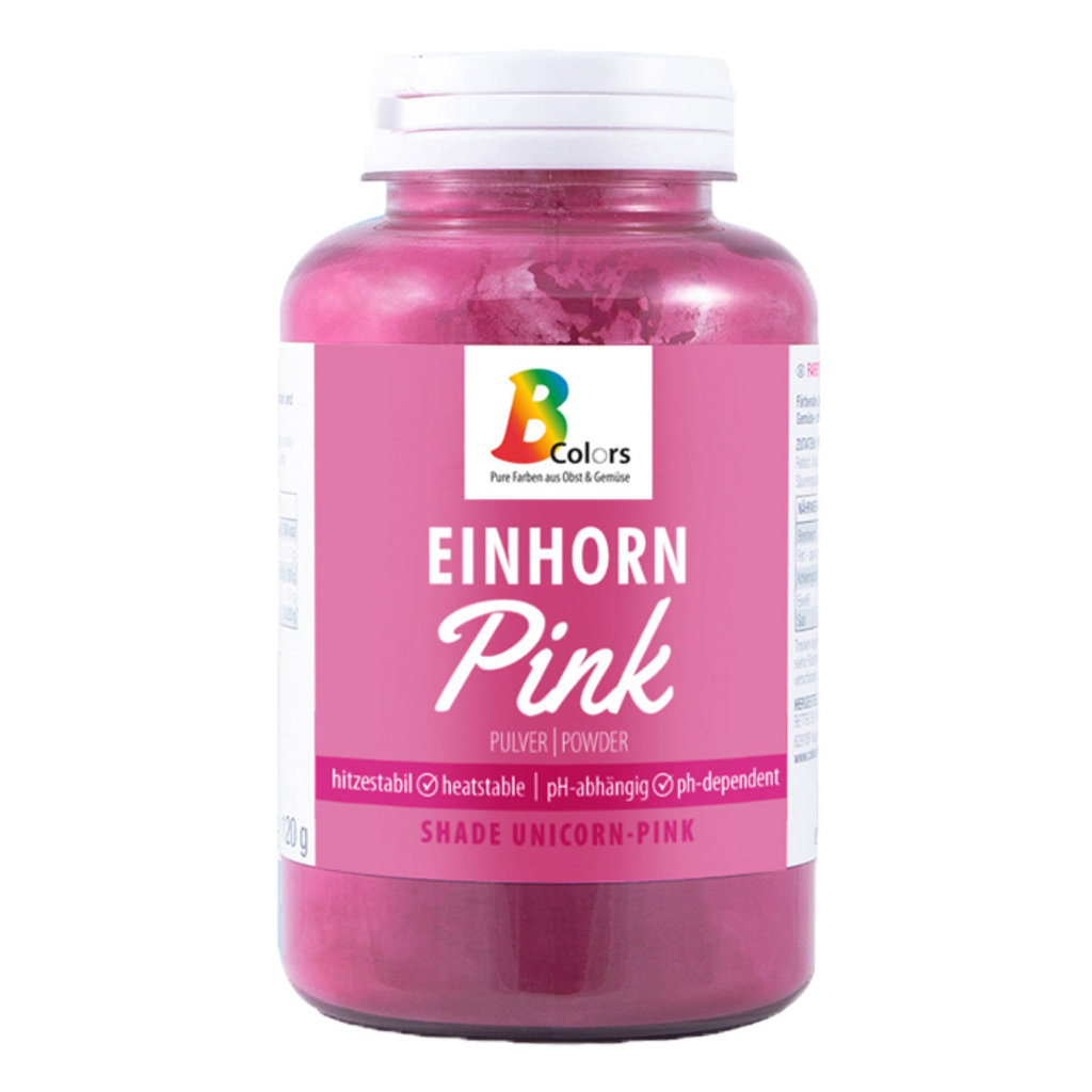 Colorant alimentaire en poudre rose licorne, 120 g