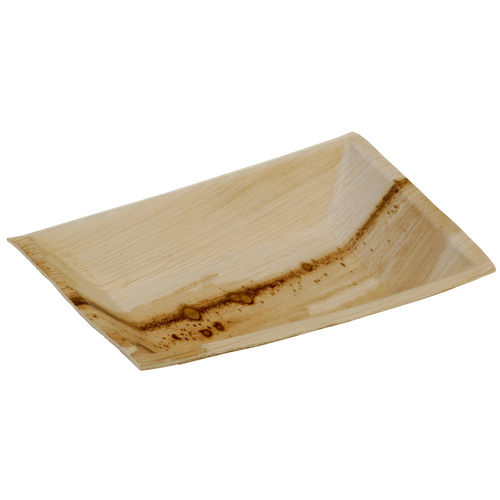 Assiette en palmier "Cuadra", 17 x 12 x 2,5 cm