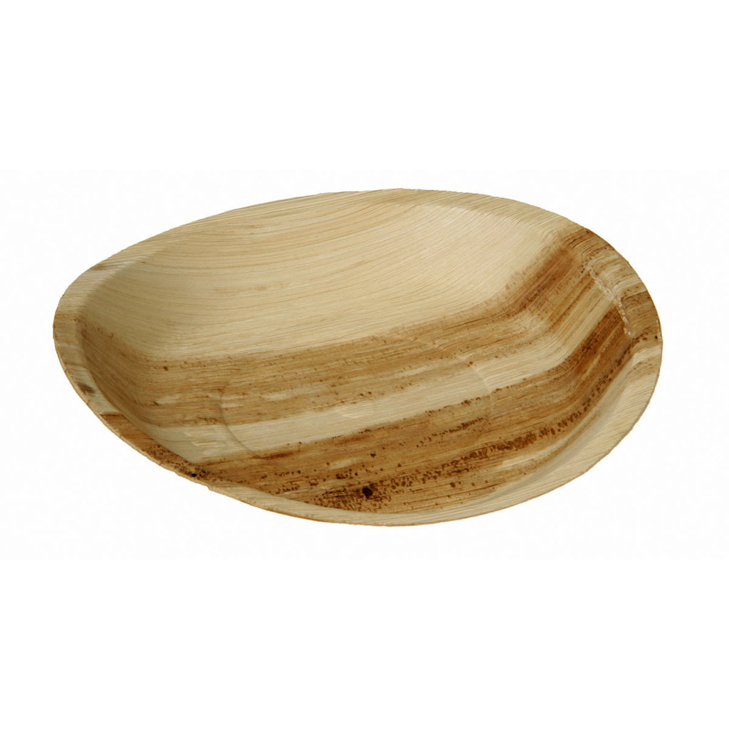 Assiette en feuilles de palmier, Ø 24 x 3 cm