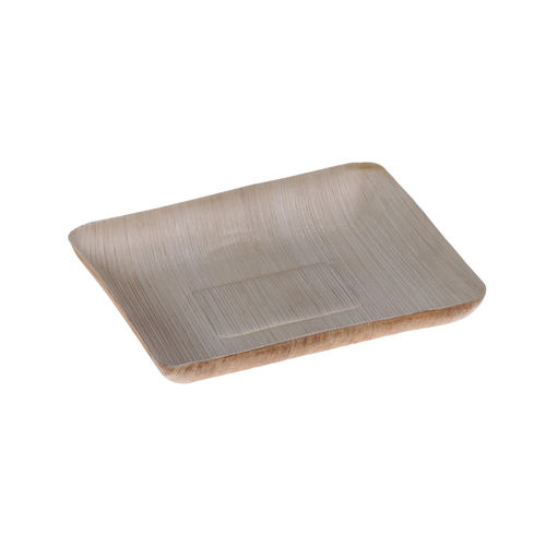 Assiette en palmier "Tray", 17 x 14 x 2,5 cm