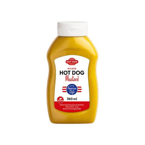 Moutarde hot dog "American Style", 265 ml, végane