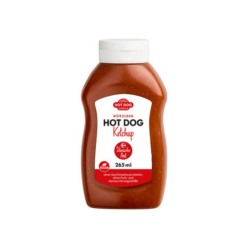 Ketchup hot dog "danois", 265 ml, végan