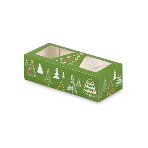 Boîte pour biscuits/stollens "Noël en forêt",petit