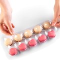 Macarons, rose - 4
