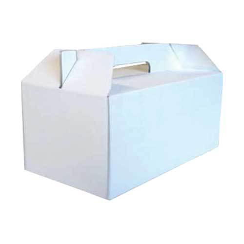 Boîte à lunch, blanc, 28 x 20 x 14 cm