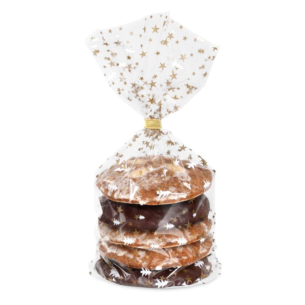 PP-Sachet à soufflet "Etoile", 16,5 x 3,5 x 27 cm