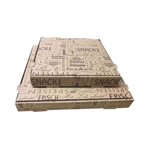 Carton à pizza"Genuss", 26x26x4 cm