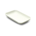 Assiette en bagasse, carrée 12x8 cm