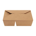 Assiette box brune, 2 parties, 23x15,5x6,5 cm - 1