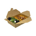 Assiette box brune, 2 parties, 23x15,5x6,5 cm