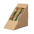 Boîte à sandwich, brune 2ème, 12,3x7,2x12,3 cm - 2