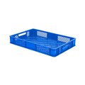 Bac gerbable euronorme, 600x400x90, bleu