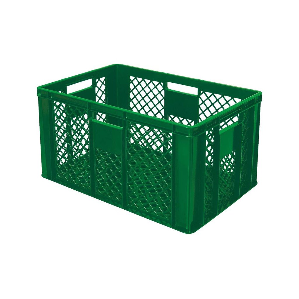 Bac gerbable euronorme, 600x400x320, vert